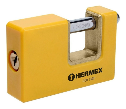 Candado Blindado Antipalanca Hermex 75mm