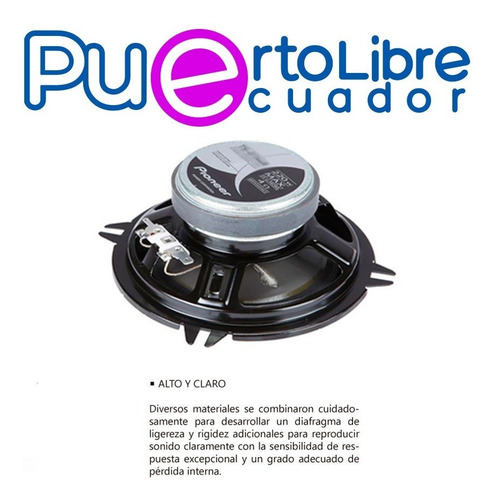 Pioneer Parlantes Para Auto - 200w - 4 Pulgadas N U E V O S