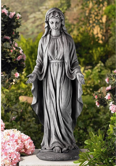 Decoración De Estatua Estética De La Virgen María 