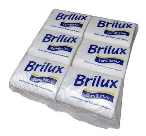 Brilux Servilletas Tipo Cafetin X Bulto