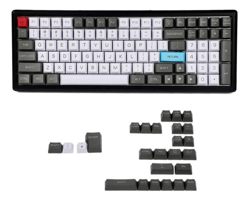 Ymdk 125 Teclas Juego Teclas Ansi Iso Perfil Oem Juego Pbt