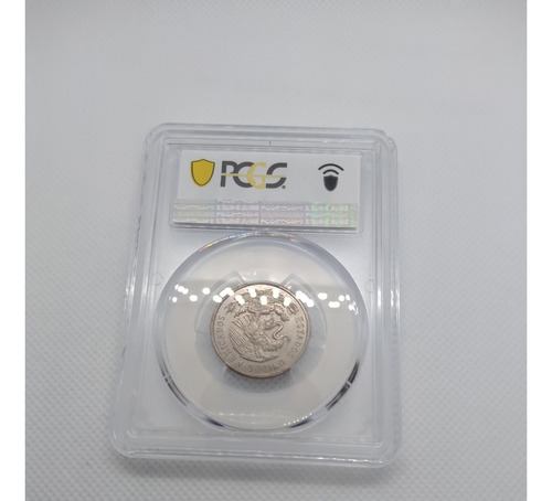 Antigua Moneda México 25c Año1964 Certificada Sin Circular