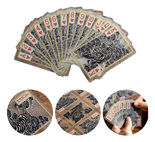 (b) Tarjeta De Juego De Mesa De Plástico Transparente Imperm