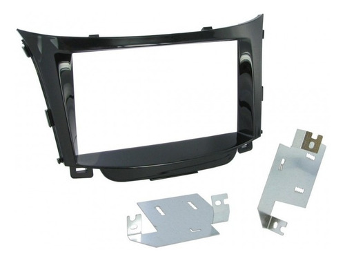 Marco Adaptador Estereo Hyundai I30 Frente 2 O 1 Din 23hy31