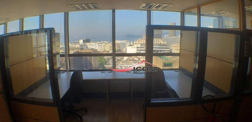 Imagem 7 de 23 de Magnífica Sala Comercial, Com Aproximadamente 160m², Totalmente Mobiliada E Com Uma Vista Deslumbrante - Sa0341