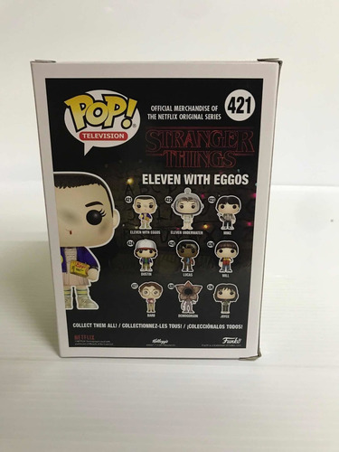 Eleven With Eggos 421 Stranger Things Funko Pop Original
