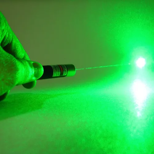 Puntero Laser Verde 10mw. Seguridad Vigilancia Astronomia