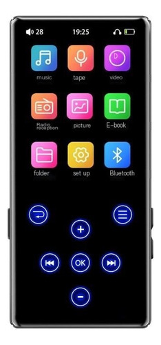 Reproductor Música Para Estudiantes Con Pantalla Táctil M
