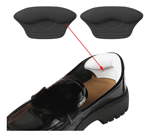 Paquete De 3-4 Almohadillas De Talón Para Zapatos Grandes,