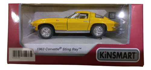 Kinsmart Corvette Sting Ray 1963 Escala 1:35 (aprox 12 Cm)