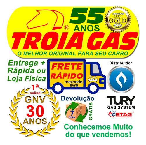 Imagem 6 de 6 de Melhor Válvula Cilindro Aprovada Inmetro Segurança Gnv Ita