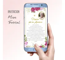 Comprar Video Invitacion Digital Animada Para Misa Funeraria