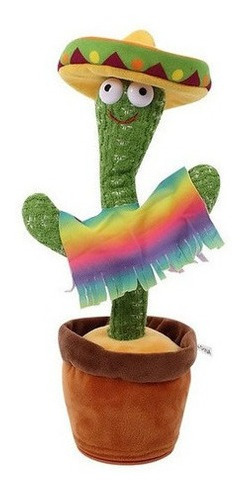 Cactus Bailarín 34 Cms Musical (pack 4 Unidades Surtidos)