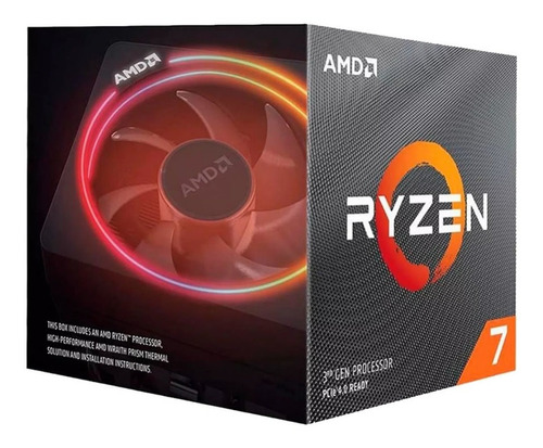 Procesador Cpu Amd Ryzen 7 3700x Octa Core 3.6 A 4.4ghz Am4