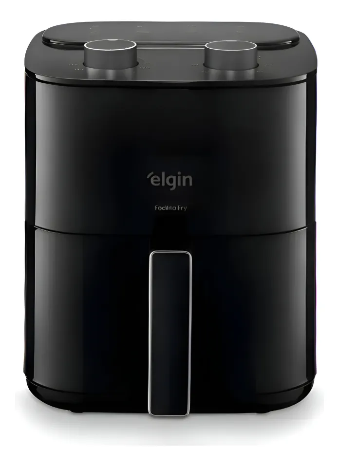 Fritadeira Air Fryer Elgin Facilita Fry 3,5l Potência 1400w Cor Preto