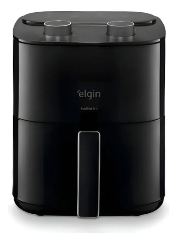 Fritadeira Air Fryer Elgin Facilita Fry 3,5l Potência 1400w Cor Preto