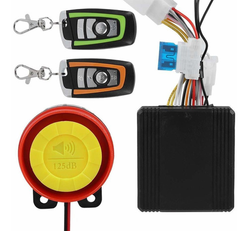 Sistema Universal De Al De 12 V Para Motocicleta, Control Re