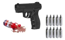 Comprar Pistola Co2 Gamo Gp-20 Combat Mas Balines 4,5 Y Garrafas Co2