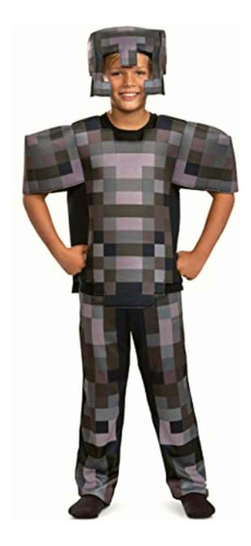 Disfraz De Minecraft, Traje Oficial De Nether Armor Para