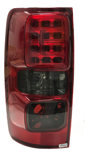 Faro Chevrolet S-10 2010/ad Rojo Y Fume Led Fal 