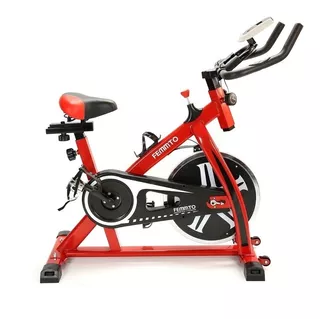 Bicicleta fija Femmto SPIN1000 para spinning roja
