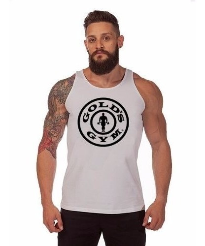 Camiseta Regata Gold's Gym - Musculação - A Melhor !!!