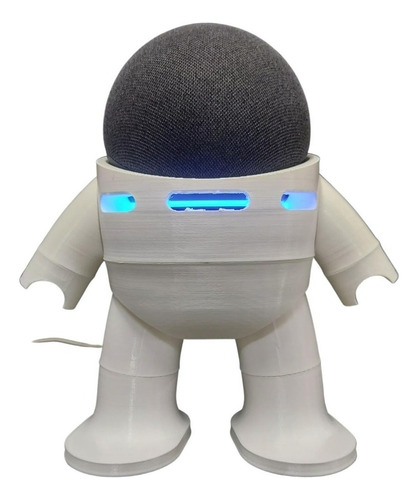 Suporte Alexa Echo Dot 5ª Geração - Robô De Mesa Cor Branco