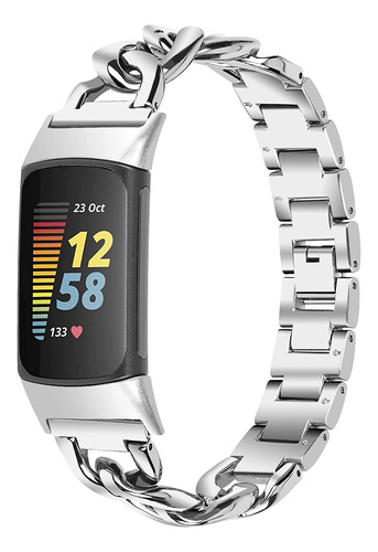 Tencloud Bandas Compatibles Con Fitbit Charge 5 Bandas De Me