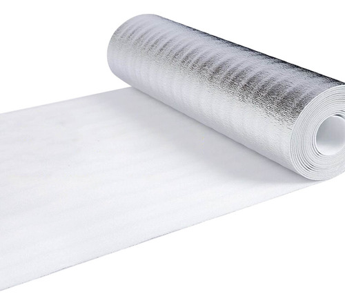Aislamiento Térmico De 50 Cm X 5 M, Forrado En Rollo Por Amb
