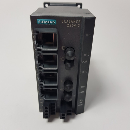 6gk5204-2bb10-2aa3 Scalance X204-2 Siemens Novo