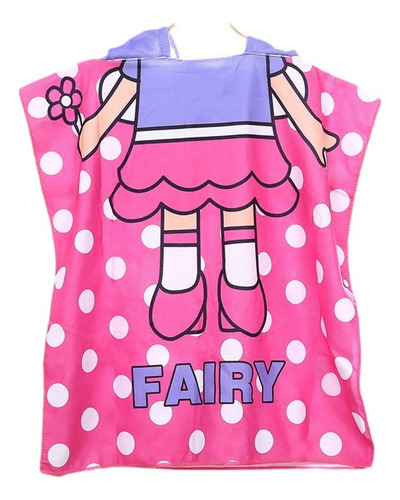 Ff Toalla Baño For Niños Con Estampado Dibujos Animados