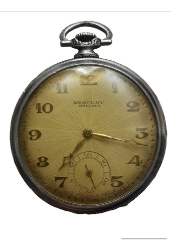 Antiguo Reloj De Bolsillo Mercury P/ Reparar