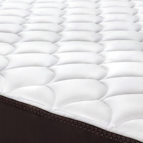 Colchon Rosen New Ergo 2 Plazas 1,50 X 2,00 Color Blanco