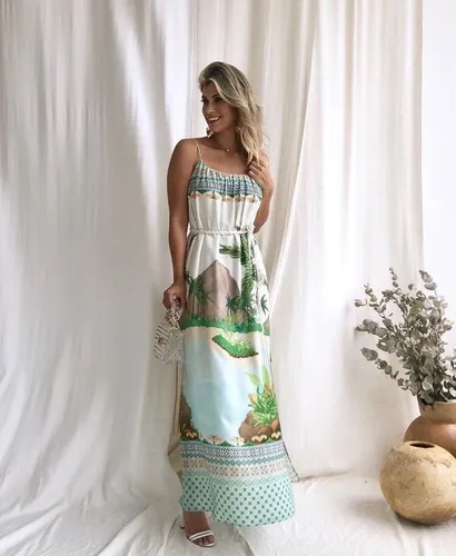 Vestido longo hotsell candy color comprar