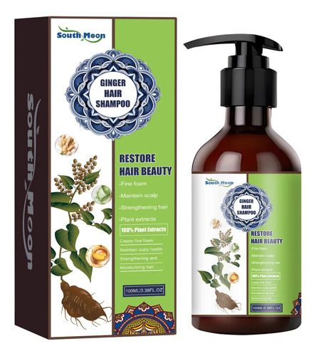 - Shampoo Vegetal Jengibre Para Cabelos Antigos