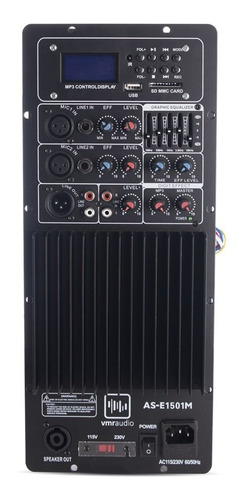 Módulo De Amplificación Para Bafle Activo Vmr Audio Spk-amp