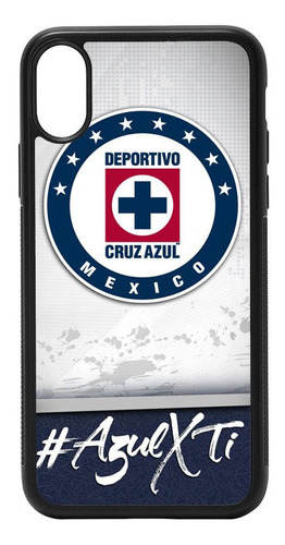 Funda Para Samsung Galaxy Varios Modelos Bumper Cruz Azul 2