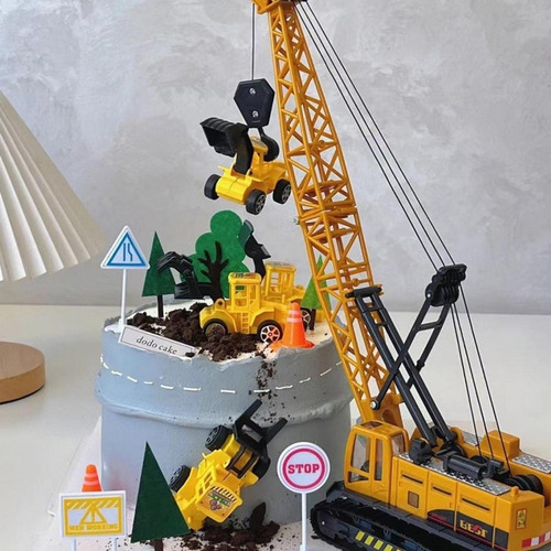 Camión Grúa, Vehículo De Construcción, Juguete, Ingeniería A