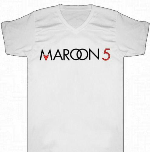 Camiseta Maroon 5 Rock Metal Bca Tienda Urbanoz