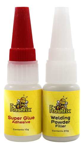 Flashfix Super Glue Plus - Pegamento De Soldadura De Fuerza