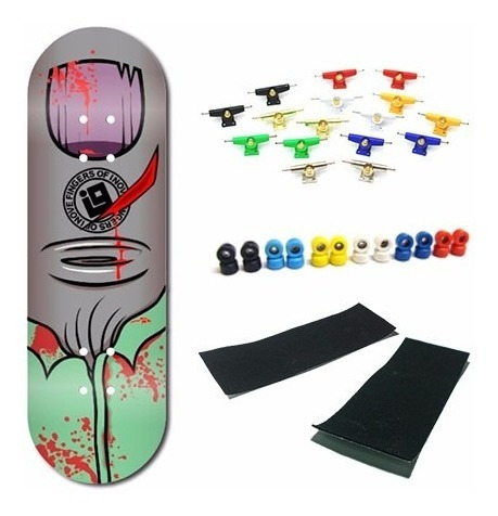 Fingerboards Skate De Dedo Profissional Dedo De Zumbi