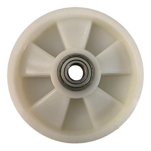 Imagem 2 de 3 de Roda Direcional Paleteira Paletrans Tm 180x50 Com Rolamento