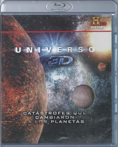 El Universo Catástrofes Que Cambiaron Bluray 3d + 2d + Dvd