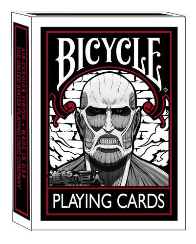 Bicycle Playing Cards Attack On Titan