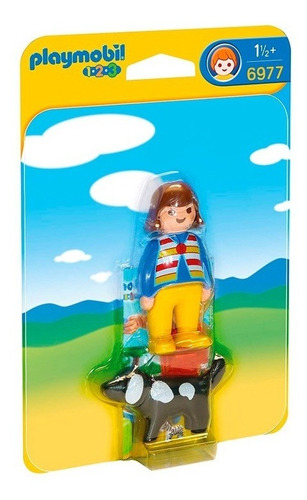 1.2.3 Mujer Con Perro 6977 - Playmobil 