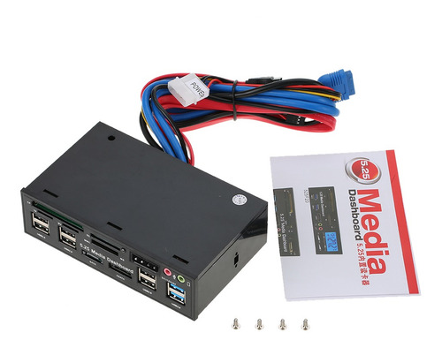 Multi-función Usb 3.0 Hub Esata Puerto Interno Tarjeta
