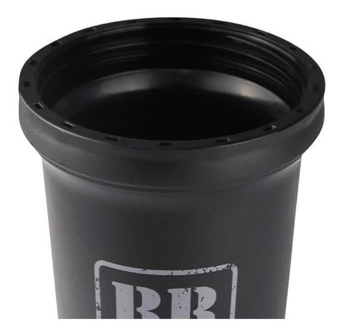 Copo Para Viagem Guaíba Br Force Anti Vazamento 450ml Cor Preto Liso