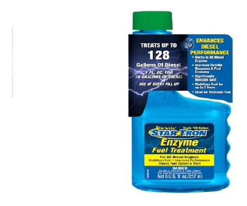 Star Tron: Tratamiento De Enzimas Para Diesel 8 Oz