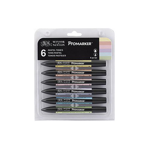 Winsor & Newton W02900-28 Set Marcadores Promarker Por 6 Col