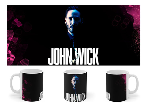 Rnm-0089 Taza Tazon John Wick Walking Dead Dr. House Dr Md